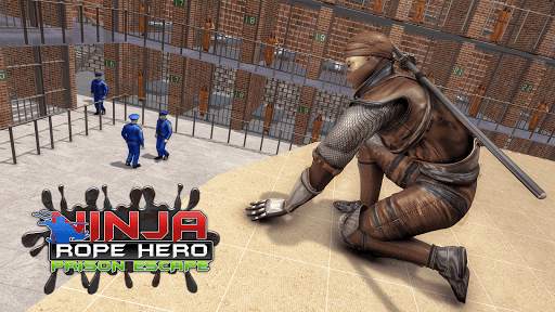 Ninja Rope Hero Prison Survival Escape screenshot 1