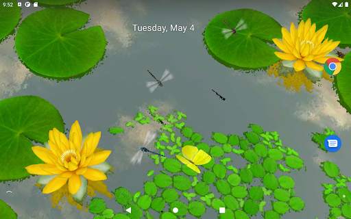 3D Lotus Pond Live Wallpaper screenshot 5