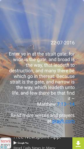 Free Daily Bible Verse screenshot 2