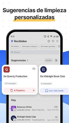 Clean Email - Ordene Recibidos screenshot 7