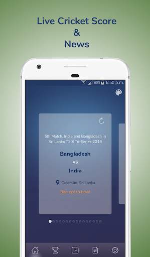 Live Cricket Score screenshot 1