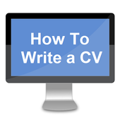 HOW TO WRITE A CV icon