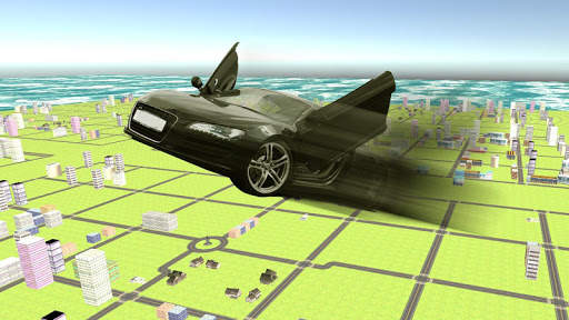 Super Car Fly Race screenshot 4
