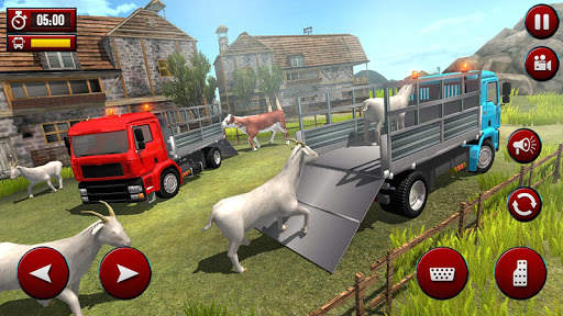 Virtual Horse Game: Animal Transport Truck Games screenshot 4