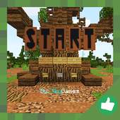 Survival Race Blast Mini-Game. Map for MCPE 20b.0