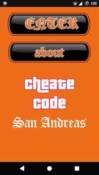 Cheat Code for  GTA SanAndreas screenshot 1