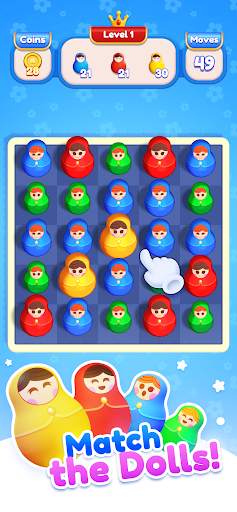 Dolls Stack: Match & Merge! screenshot 1