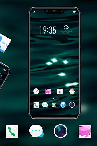 Abstract water ripple theme for Galaxy S7 Edge screenshot 3
