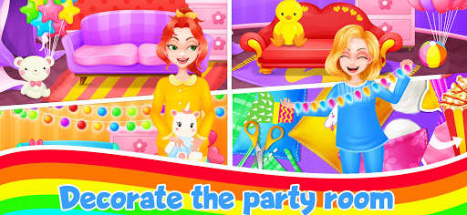 Girls Party Salon - Dress Up & Slime & Unicorn screenshot 3