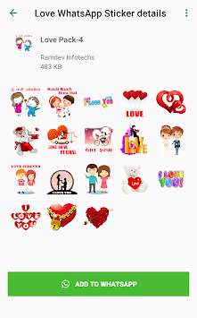 Love Sticker For Whatsapp screenshot 4