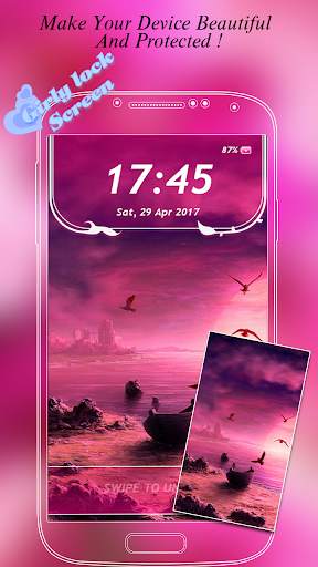 Girly Lock Screen screenshot 2