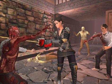 Chainsaw: Zombie Virus Pembunuh Aksi Permainan screenshot 1