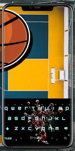 The New Keyboard Michael Jordan Basketball Theme screenshot 3