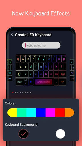 RGB LED Keyboard - Neon Colors Mechanical Keyboard screenshot 1