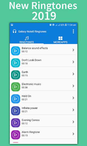 Super Galaxy Note8 Ringtones screenshot 7