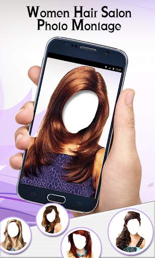 Women Hair Salon Photo Montage screenshot 1