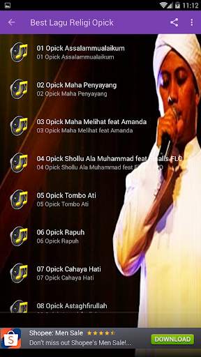 Lagu Opick Offline screenshot 3