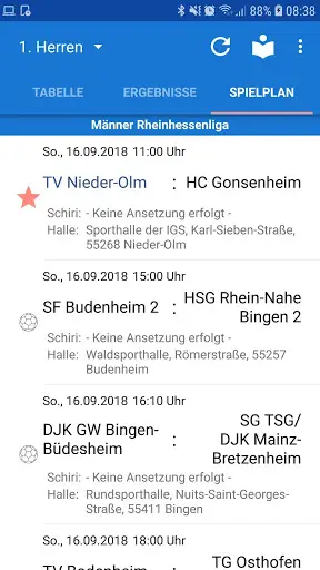 TV Nieder-Olm Handball screenshot 2