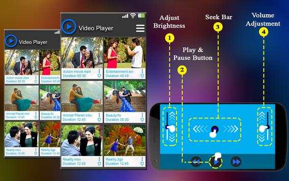 XVN HD Video Player 3 تصوير الشاشة