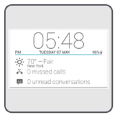 SDS Clock Now - UCCW Skin icon