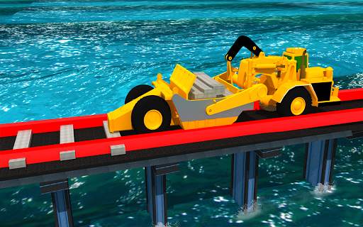 River Railroad Builder : Bridge Construction screenshot 18