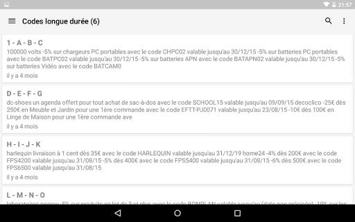 Max de bons plans screenshot 9