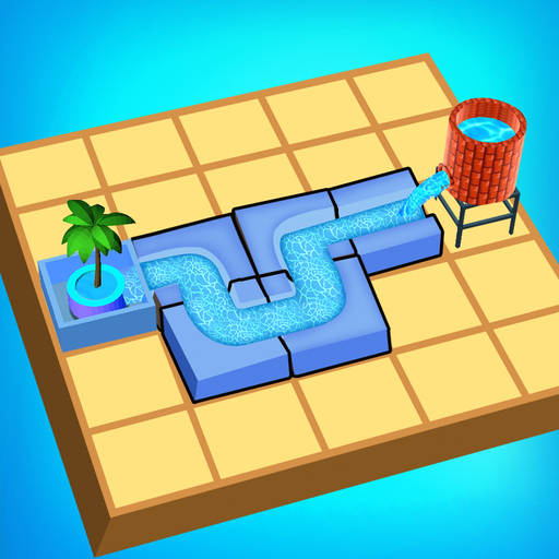 Water Flow Puzzle 3D 8.0