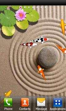 Koi Zen Water Garden live wallpaper screenshot 2