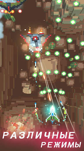 Sky Wings: Pixel Fighter 3D скриншот 3