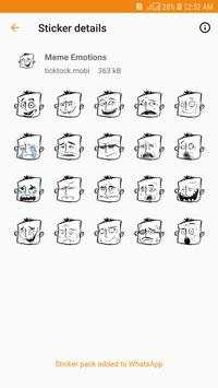 Stickers for WhatsApp - WAStickerApps (TickTock) screenshot 11