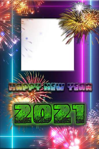 Happy New Year 2021 Photo Frames 1 تصوير الشاشة