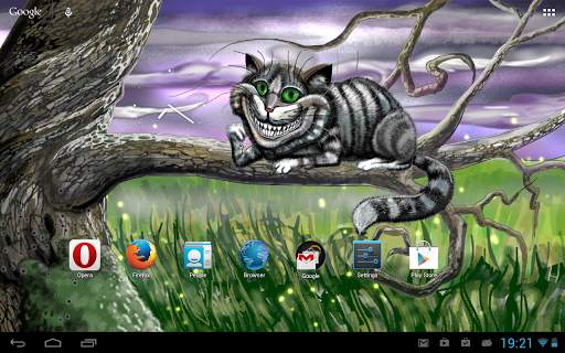 Cheshire Cat Live Wallpaper screenshot 5