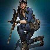 Police Sniper Girl 3D 1.0
