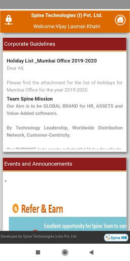 SpineHR screenshot 5