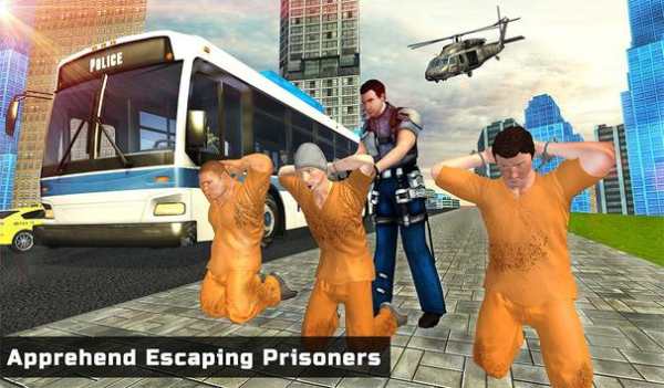 Police Bus Transporter 3D Prisoner Jail Transport screenshot 15