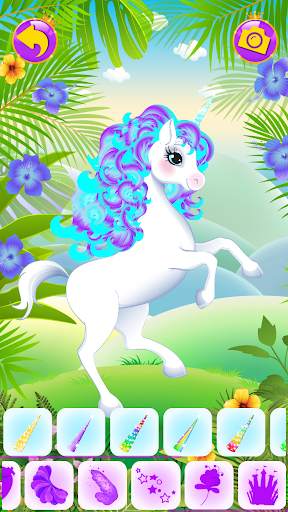 Unicorn Dress Up , Make Up & Girls Games 2021 screenshot 4
