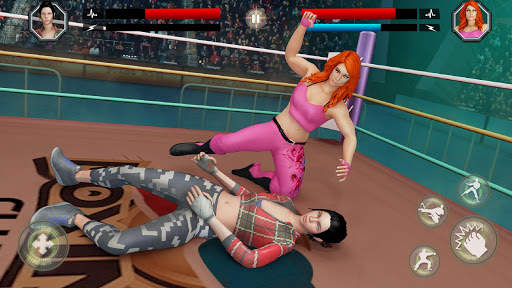 Women Wrestling Rumble: Backyard Fighting screenshot 5