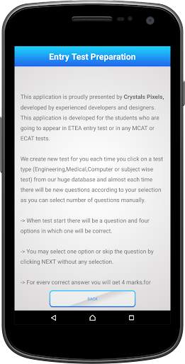 Entry Test Preparation скриншот 7