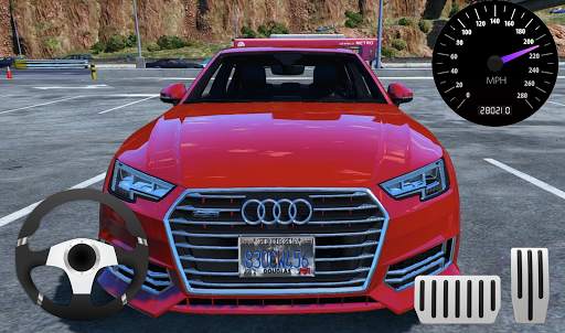 Driver Audi A4 Parking City 2 تصوير الشاشة