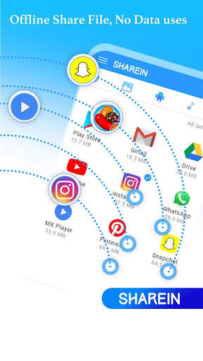 Easy Share - File Transfer & Share Apps स्क्रीनशॉट 2