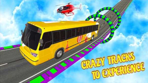 Bus Simulator Impossible Driving Flying Stunt screenshot 2