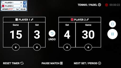 SportCam - Live Stream Your Match with Scoreboard screenshot 7