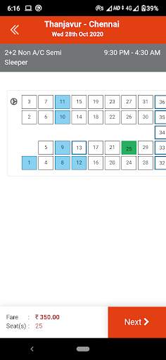Sri Srinivasa Bus - Online Bus Tickets Booking screenshot 4
