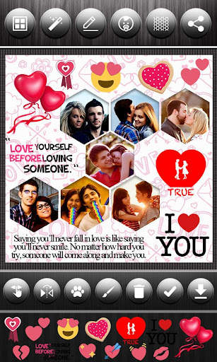 Love Photo Collage Editor screenshot 4