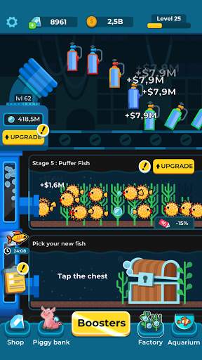 Idle Fish Aquarium screenshot 4