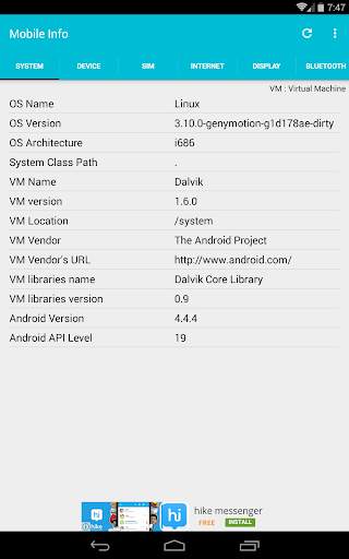 Mobile Info screenshot 7