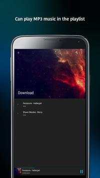 Mp3 music player - Playlist screenshot 1