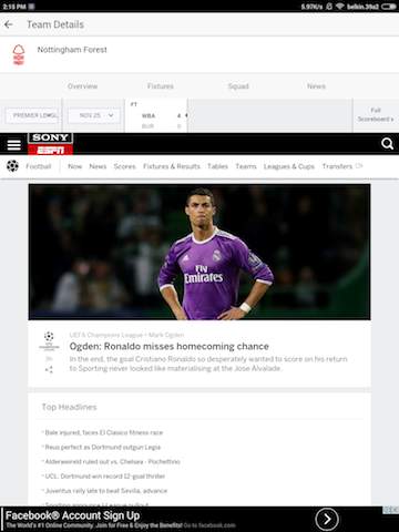 Soccer - Football Live Scores screenshot 8