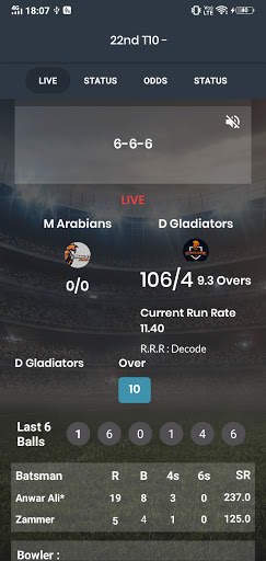 Cricket Live Line Guru | Fastest Cricket Score screenshot 3