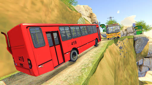Offroad Bus Simulator Bus Game screenshot 5